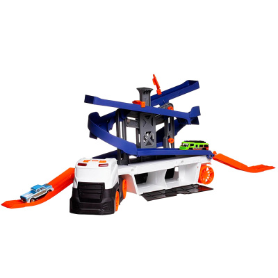 Набор игровой Автовоз трек парковка 2 машинки Junfa WT-07956 1